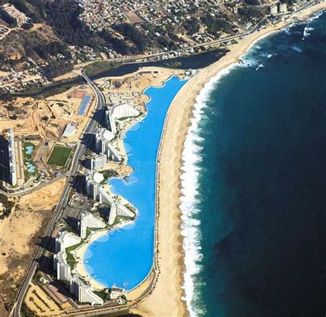 World?s Largest Pool, The Crystal Lagoon Chile, Wows Guests At San ...