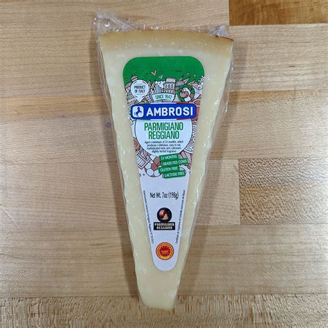 Parmigiano Reggiano DOP, Aged 24 Months (7 oz.) – Ambrosi – Adams ...