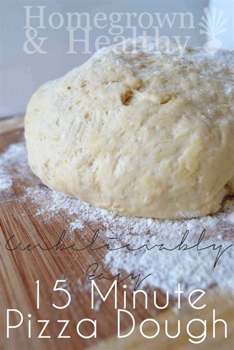 Quick easy pizza dough | Easy pizza dough, Food recipes, Food