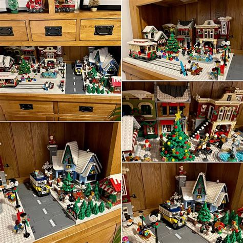 More LEGO Winter Village Dioramas & Display Ideas