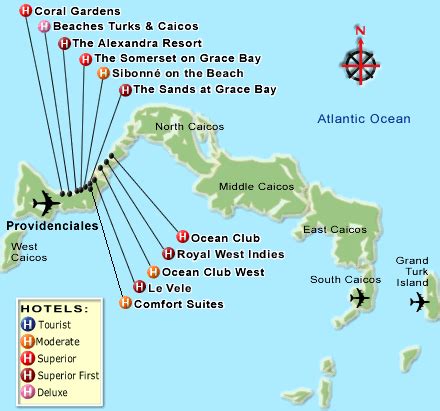 map of turks and caicos with beaches resort | MAPS OF TURKS AND CAICOS ...