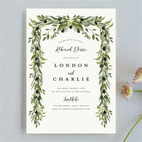 Rehearsal Dinner Invitation Wording, Examples + Ideas | Emmaline Bride ...