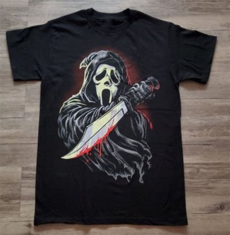 New Scream Ghostface Shirt Ghostface Shirt Vintage Hip Hop | Etsy