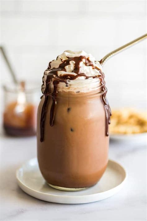 Iced Mocha Recipe - Baking Mischief