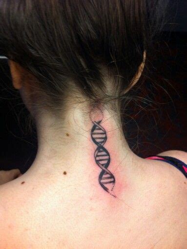 DNA Strand Tattoo | Symbolic Body Art