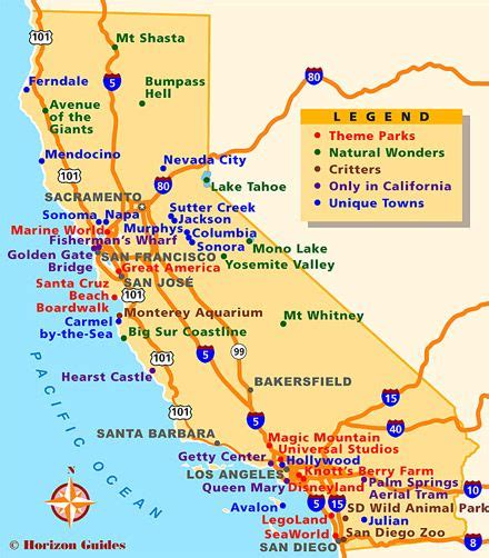 Explore California: #1 Vacation Travel Guide - hotels, maps, attractions | Explore california ...