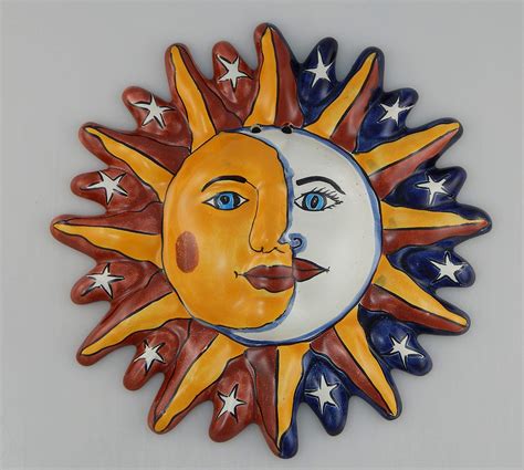 Sun And Moon Mexican Art