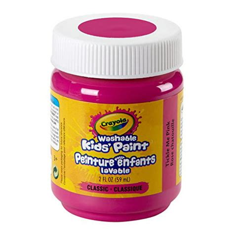 Crayola, 2 oz Washable Kid''s Paint, Tickle Me Pink - Walmart.com - Walmart.com