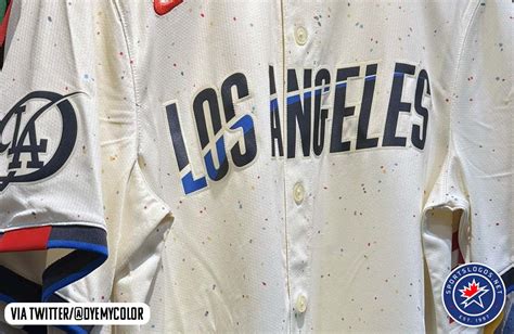 City Connect Jerseys 2024 Dodgers - Kial Selina