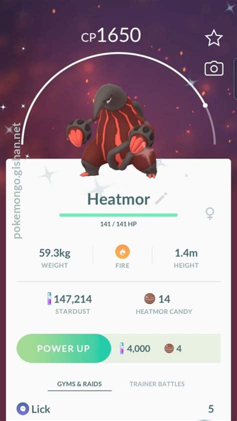 Heatmor - Pokemon Go