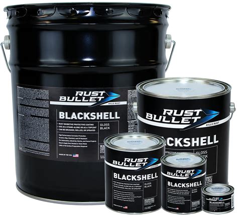 BlackShell Rust Prevention Paint | Rust Bullet