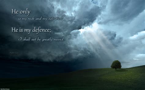 Psalm 62:2 Wallpaper - Christian Wallpapers and Backgrounds