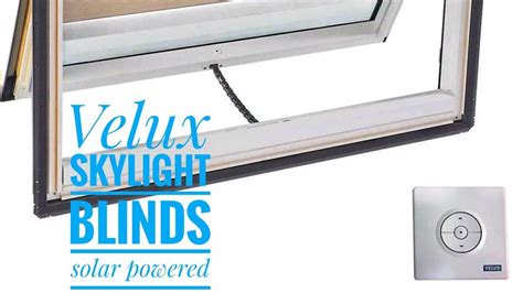 Velux solar blinds installation - YouTube