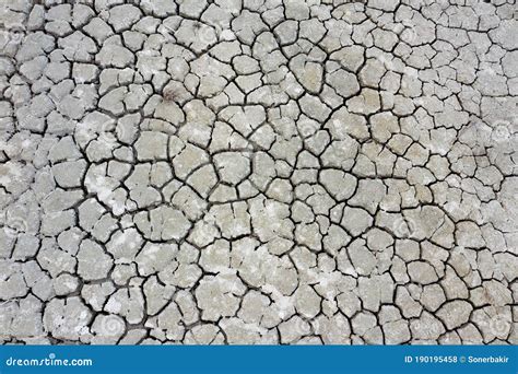 Aerial View of a Dry Land, Summer Season Drought Farmlands. Global ...