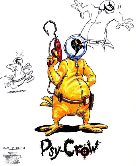 Doug TenNapel on Instagram: “An old Psycrow concept.” Video Games Ps4 ...