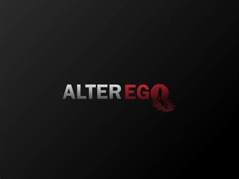 ALTER EGO Logo Concept | Logo concept, Ego, Alter ego