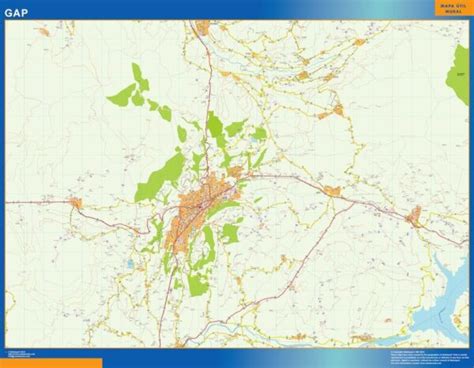 gap wall map | Digital Maps. Netmaps UK Vector Eps & Wall Maps