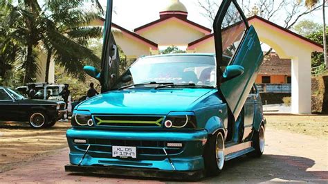 Modified Neat Maruti 800 With Scissor Doors. - ModifiedX