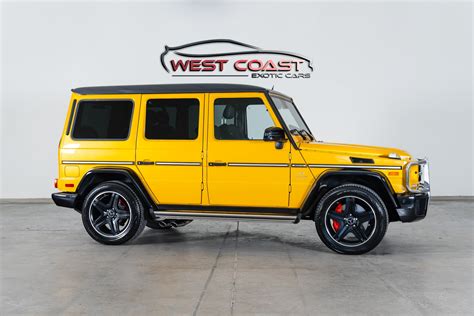 Used 2016 Mercedes-Benz G-Class AMG G 63 For Sale (Sold) | West Coast Exotic Cars Stock #P2274C