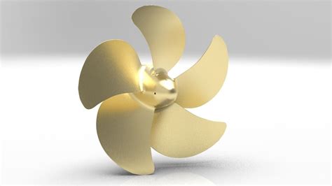 NURBS 5 BLADE PROPELLER OF AZIPOD 3D | CGTrader