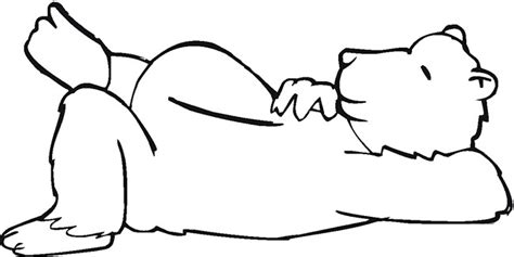 Sleeping Bear Drawing | Free download on ClipArtMag