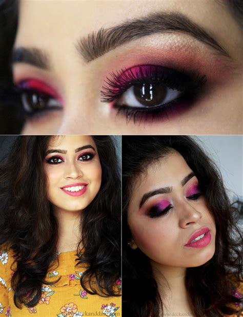 Valentine's Day: Peppy Pink Smokey Eye Makeup Tutorial - Deck and Dine