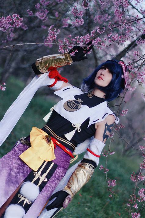 Kujou Sara - Genshin Impact Cosplay I by RachAsakawa on DeviantArt