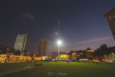 Dataran Merdeka has Malayan flag hoisted proud on August 31, 1957 ...