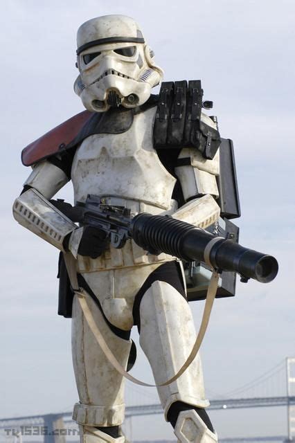 Sandtrooper with heavy Assault Weapon = Badass | Star wars rpg, Star wars empire, Star wars models