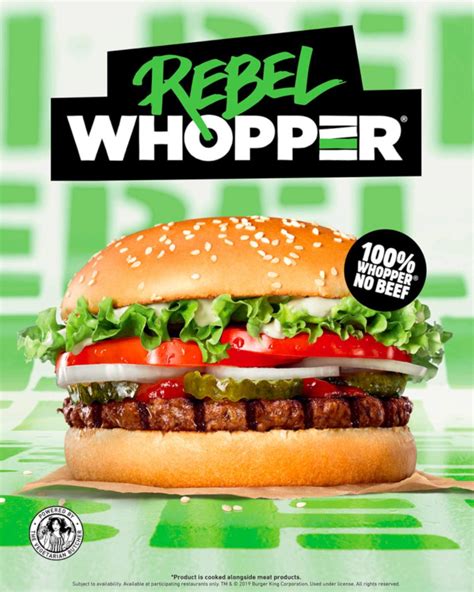 UK Bans Ads For Burger King ‘Rebel Whopper’ – Maggie J's Fabulous Food Blog