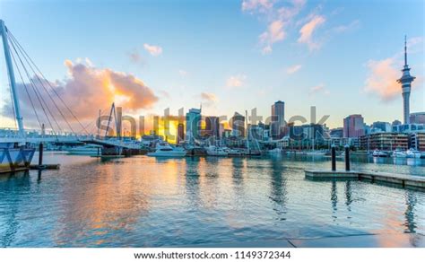 Auckland Cityscape Image Auckland Skyline New Stock Photo (Edit Now ...