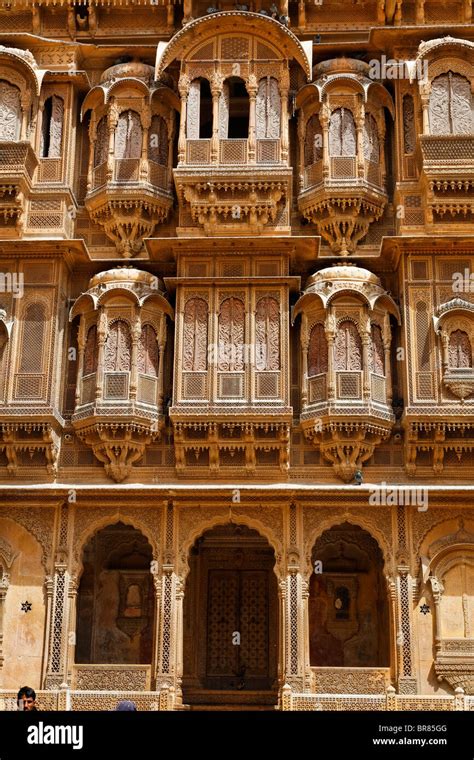 Haveli inside Jaisalmer Fort, Jaisalmer, Rajasthan, India Stock Photo ...