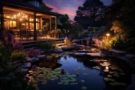 10 Stunning Pond Lighting Ideas - Water Garden Advice