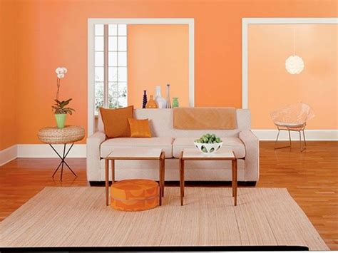 Paint walls – paint ideas for orange wall design | Avso