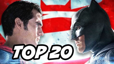 Batman v Superman TOP 20 Easter Eggs - YouTube