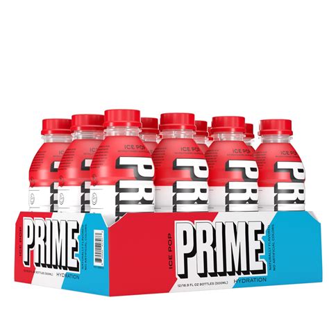 prime Hydration Drink - Ice Pop Prime Was Developed To Fill The Void Where Great Taste Meets ...