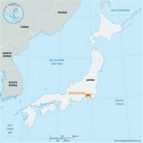 Kanagawa | Japan, Map, Prefecture, & Population | Britannica