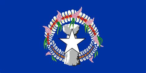 Northern Mariana Islands Flag Vector 4757025 Vector Art at Vecteezy