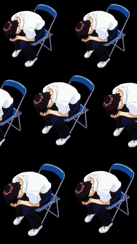 shinji chair meme template - Maida Chisholm