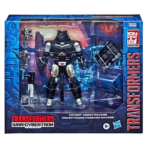 "Generations" War for Cybertron Covert Agent Ravage Toy Review | Ben's ...