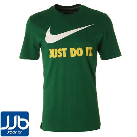 Nike Just Do It Swoosh Mens 100% Cotton Short Sleeve T-Shirt | eBay