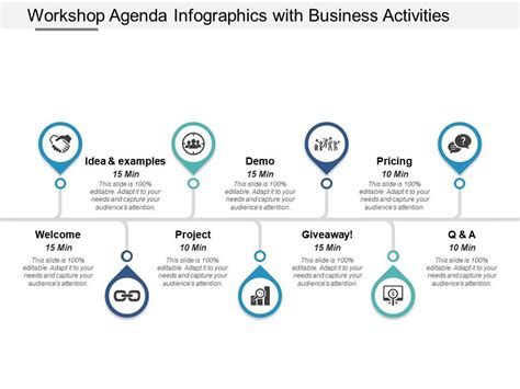 Workshop Agenda Infographics With Business Activities | PowerPoint Templates Download | PPT ...