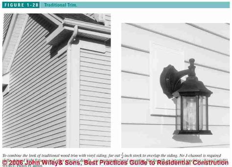 How to Install or Repair Vinyl Siding & trim - specifications & details