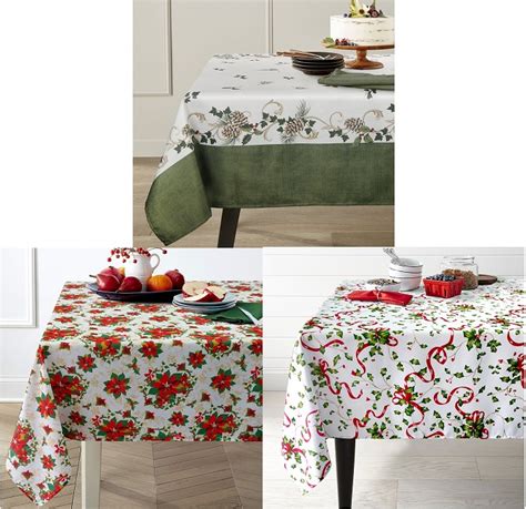 Amazon Deal: Holiday Printed Fabric Tablecloths