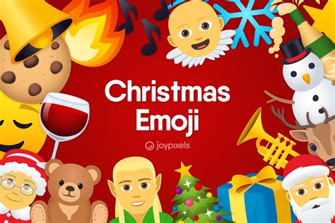 Emoji Christmas Icons by JoyPixels® | Emoji Icons ~ Creative Market