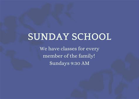 Sunday School - First Baptist Church of Collinsville