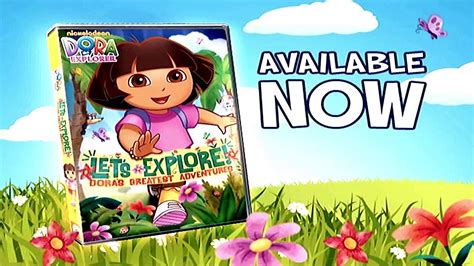 Nickelodeon: Let’s Explore! Dora’s Greatest Adventures DVD Trailer ...