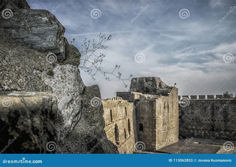 Smederevo Fortress editorial stock photo. Image of history - 113062853