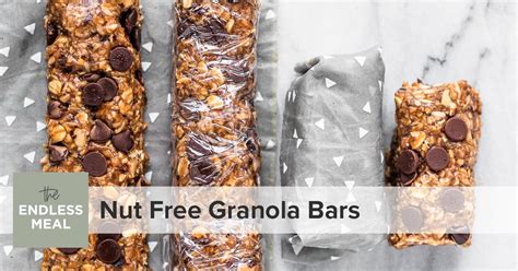 Nut Free Granola Bars (no bake!) - The Endless Meal®