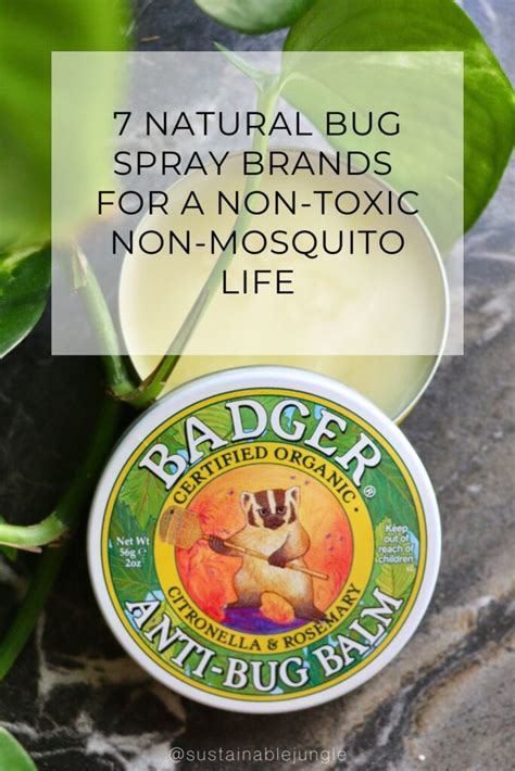 7 Natural Bug Spray Brands For A Non-Toxic Non-Mosquito Life